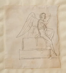The Angel on Christ